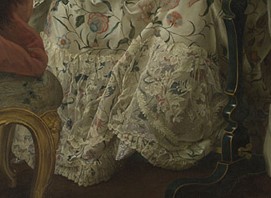 François-Hubert Drouais, 1727 - 1775 Madame de Pompadour at her Tambour Frame 1763-4 Oil on canvas, 217 x 156.8 cm Bought, 1977 NG6440 http://www.nationalgallery.org.uk/paintings/NG6440